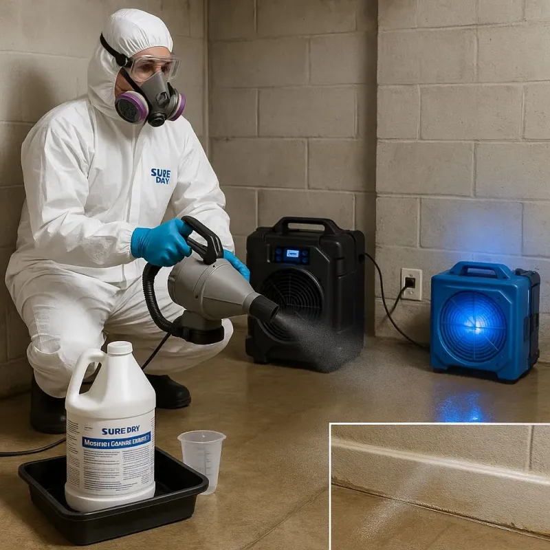 Sanitization and Odor Removal process in Sands Point, NY
